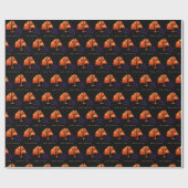 Papier Cadeau Xmas Praying black (Plat)