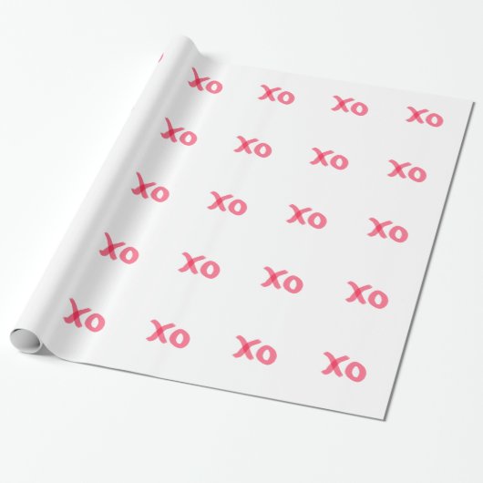 Papier Cadeau xo (Déroulé)