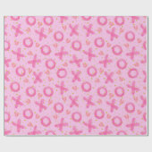 Papier Cadeau XOXO Saint-Valentin (Plat)