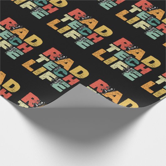 Papier Cadeau Xray Funny Rad Tech (Coin)