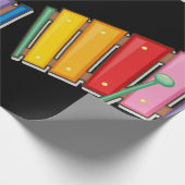 Papier Cadeau Xylophone coloré (Coin)