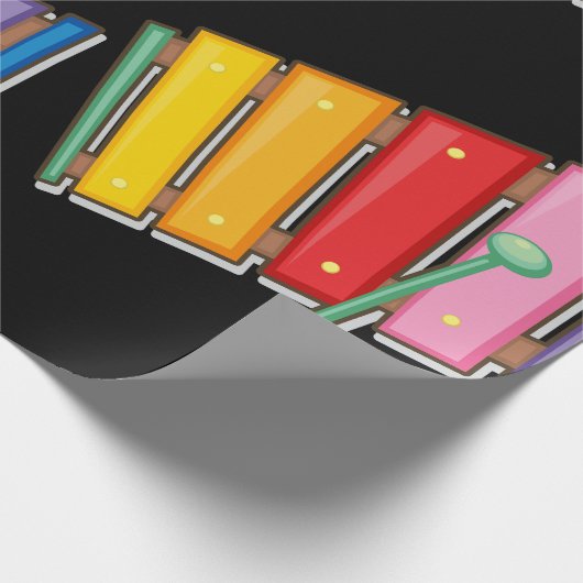 Papier Cadeau Xylophone coloré (Coin)