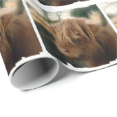 Papier Cadeau Yaks (Coin rond)