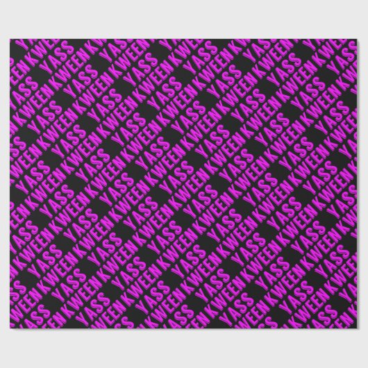 Papier Cadeau Yass Kween (Plat)