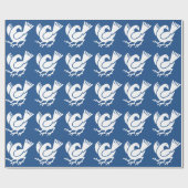 Papier Cadeau Yata corbeau (Plat)