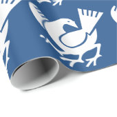 Papier Cadeau Yata corbeau (Coin rond)
