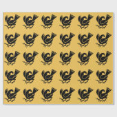 Papier Cadeau Yata crow (Plat)