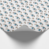 Papier Cadeau yeux bleus (Coin)