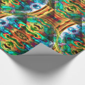 Papier Cadeau Yeux d'automne..... (Coin)