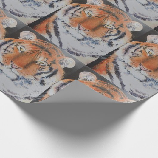 Papier Cadeau Yeux de tigre (Coin)