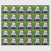 Papier Cadeau Yeux d'un aigle chauve (Plat)