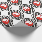 Papier Cadeau Yin et Yang Tattoo (Coin)