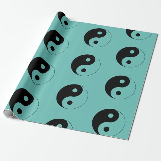 Papier Cadeau Yin Yang (Déroulé)