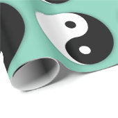 Papier Cadeau Yin Yang (Coin rond)