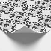 Papier Cadeau Yin Yang Mandala (Coin)