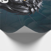 Papier Cadeau Yin Yang Wolves. (Coin)