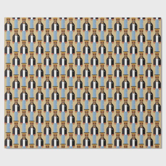 Papier Cadeau Yog – Pop Icon Pattern Wrapping Paper (Plat)