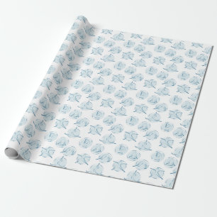Papier Cadeau Yoga pose motif