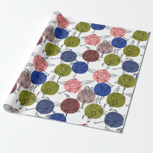 Papier Cadeau Yoga pose motif   Yoga sans couture motif 34