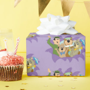 Papier Cadeau Yogi Ours et amis Surprise