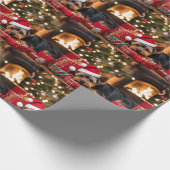 Papier Cadeau Yokie Pup Noël (Coin)