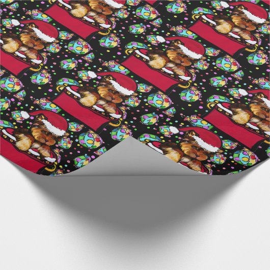 Papier Cadeau Yorkie (Coin)