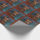 PAPIER CADEAU YORKIE (Coin)