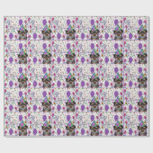Papier Cadeau Yorkie Poo (Plat)