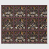 Papier Cadeau Yorkie Poo (Plat)