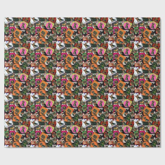 PAPIER CADEAU YORKIE POO (Plat)