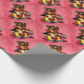 Papier Cadeau Yorkie Poo (Coin)