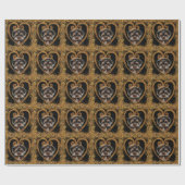Papier Cadeau Yorkie Poo (Plat)