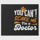 Papier Cadeau You Can't Scare Me (Plat)