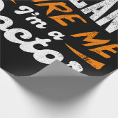 Papier Cadeau You Can't Scare Me (Coin)