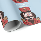 Papier Cadeau You Have a nut Allergy? Christmas (Coin rond)