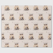 Papier Cadeau You & Me Valentine's Day Chat (Plat)