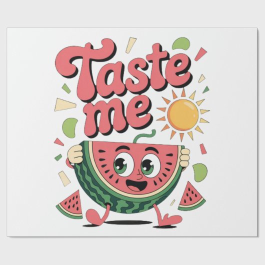 PAPIER CADEAU YOU SHALL TASTE IT! (Plat)