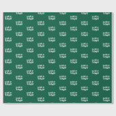 Papier Cadeau your logo here Wrapping Paper (Plat)