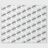 Papier Cadeau Your Logo Simple Repeating Diagonal Pattern (Plat)