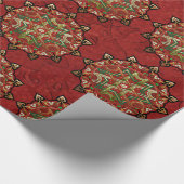 Papier Cadeau Yule Mandala (Coin)