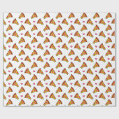 Papier Cadeau Yummy Pizza Slices Motif (Plat)