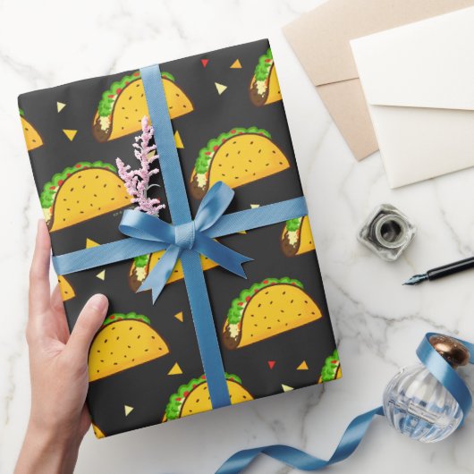 Papier Cadeau Yummy Taco Motif (Cadeaux)