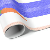 Papier Cadeau Zanahorias y Conejitos (Coin rond)