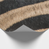 PAPIER CADEAU ZEBRA POSTER DE ANIMAL STRIPE (Coin)