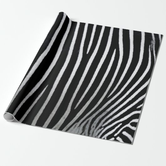 Papier Cadeau Zebra Skin (Déroulé)