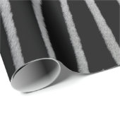 Papier Cadeau Zebra Skin (Coin rond)