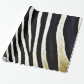 Papier Cadeau Zebra Stripes (Déroulé)