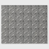 Papier Cadeau Zebra Stripes Impression moderne (Plat)