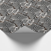 Papier Cadeau Zebras love_ (Coin)