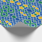 Papier Cadeau zelij marocain (Coin)